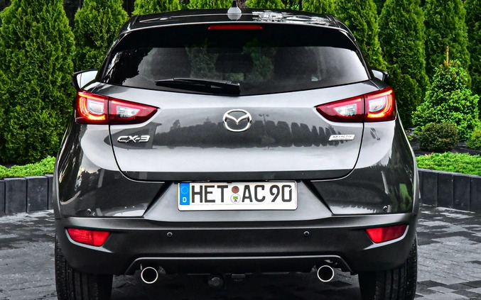 Mazda CX-3 cena 78900 przebieg: 111812, rok produkcji 2019 z Brzozów małe 704